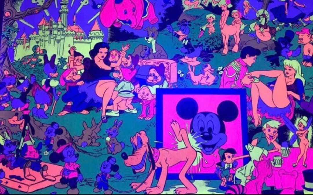 ディズニー アートポスター アンダーカバー セディショナリーズ