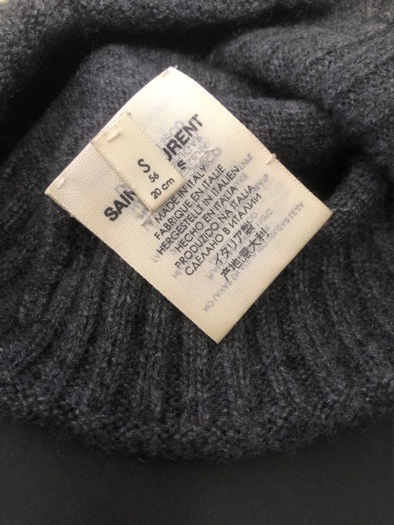 SAINT LAURENT PARIS カシミア100%ニット