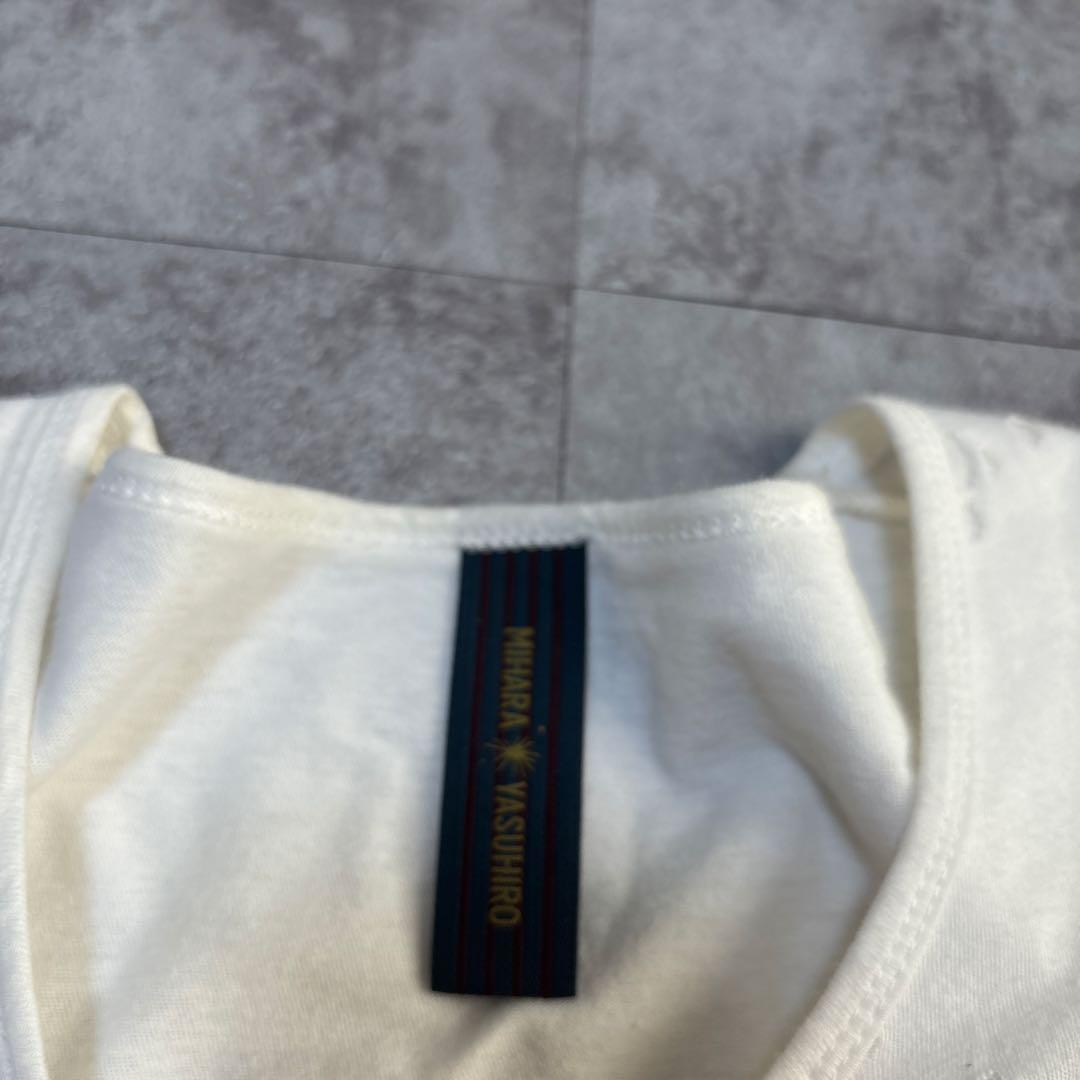 mihara yasuhiro layerd grunge t-shirt 白