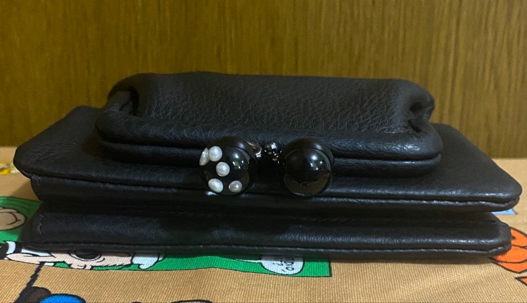 未使用ear PAPILLONNER イア パピヨネ がま口　折り財布