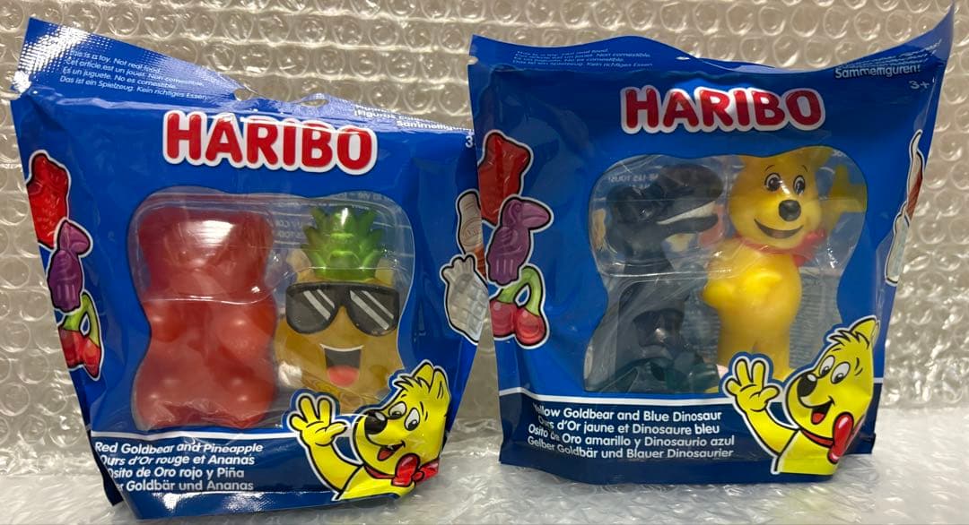 【希少品】HARIBO ぬいぐるみ6種とフィギュアセット7種　ハリボー　海外品