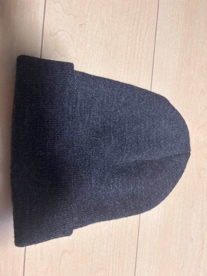 BALENCIAGA ニット帽 ダークグレー