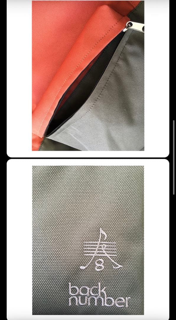 back number リュック 春を歌にしたデイバッグ