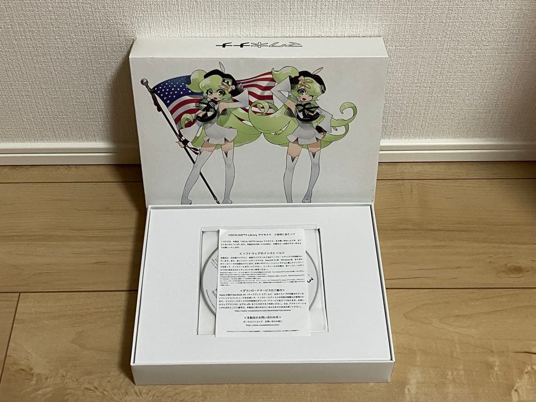 希少/未使用 VOCALOID3 マクネナナ Macne Nana パッケージ版