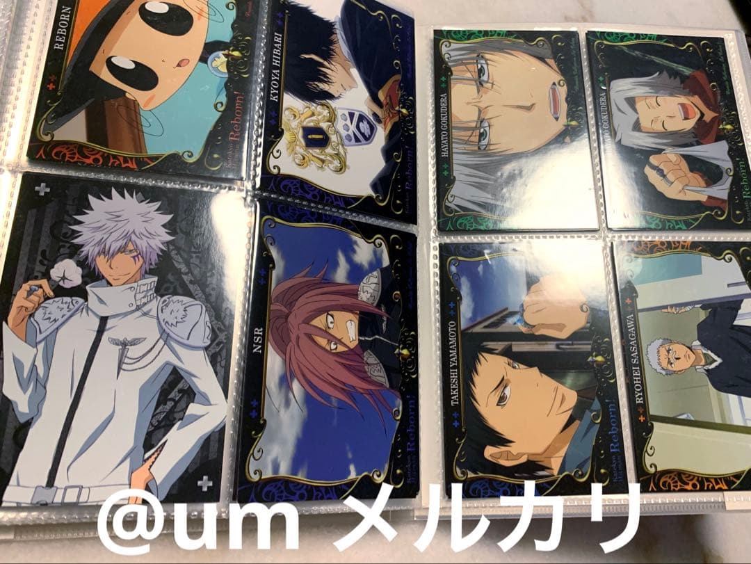 家庭教師ヒットマンREBORN! ブロマイドコレクション＆バインダー 特典付き