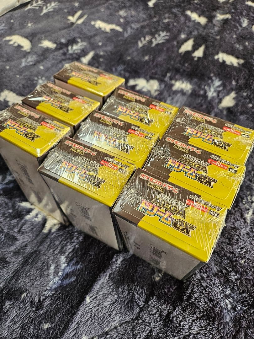 ポケモンカード　メガドリームex　9BOX　未開封　シュリンク付き