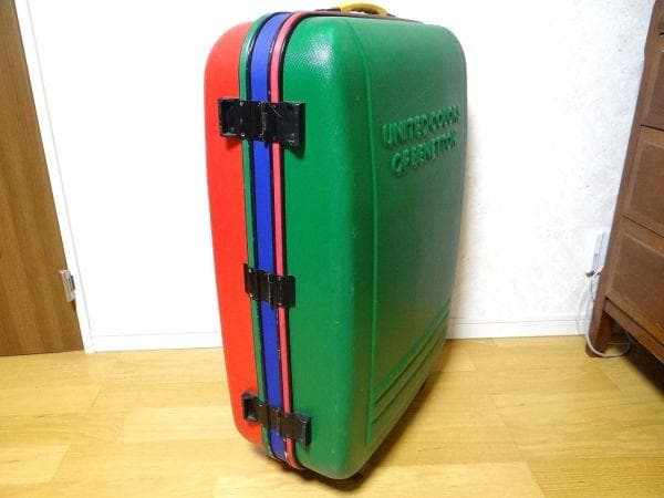 90年代 ビンテージ ベネトン レーシング F-1 海外旅行 スーツケース 旧車