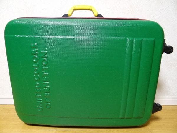 90年代 ビンテージ ベネトン レーシング F-1 海外旅行 スーツケース 旧車