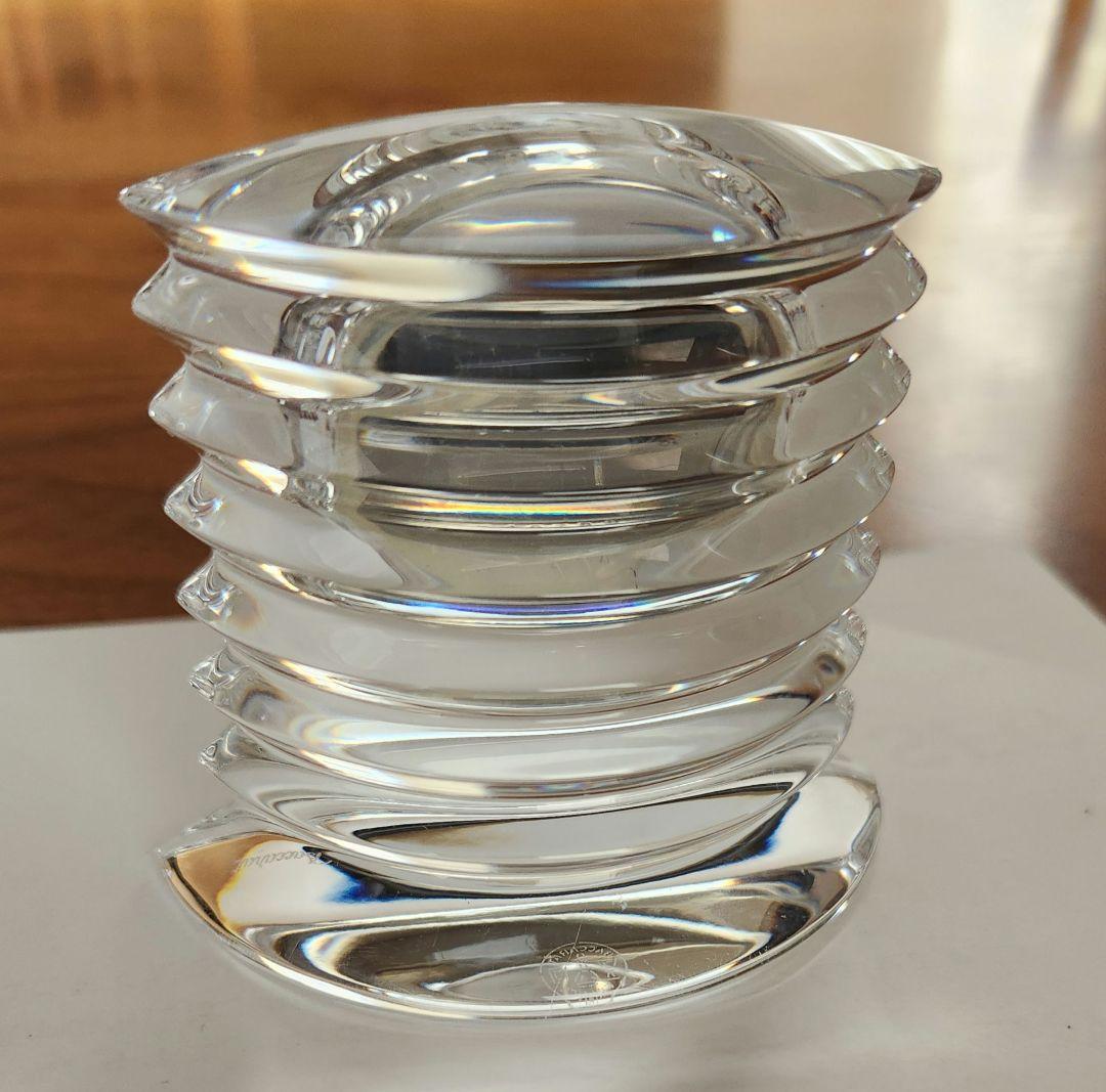 Baccarat ラランドクロック クリスタルガラス 置時計　バカラ　インテリア