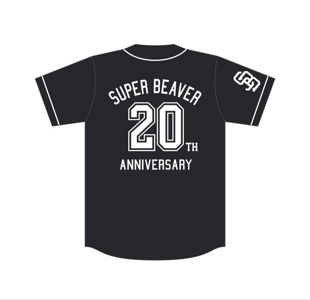 SUPER BEAVER ベースボールシャツ BLACK XL
