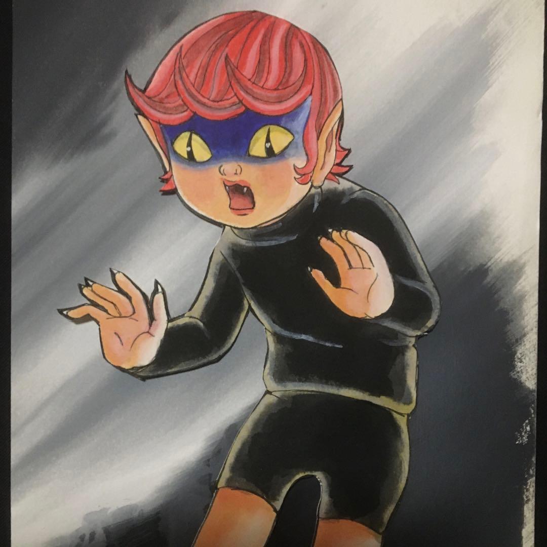 アニメ猫目小僧の原画