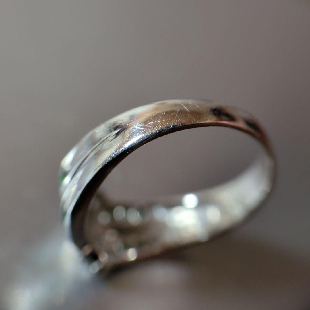 リング　Pt900　エメラルド計0.25ctダイヤモンド計0.12ct4.87g