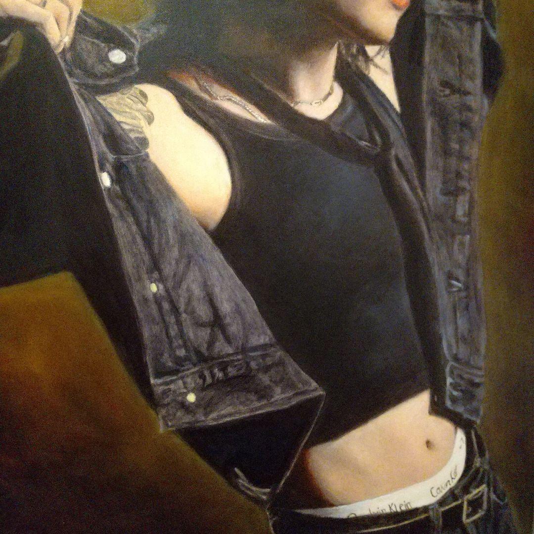 油絵 人物画#1 20号 F20