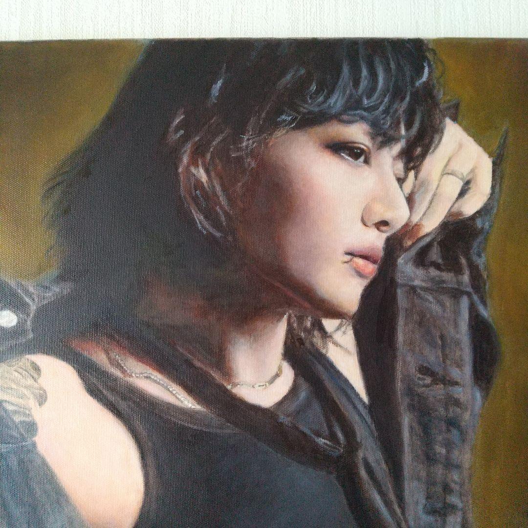 油絵 人物画#1 20号 F20