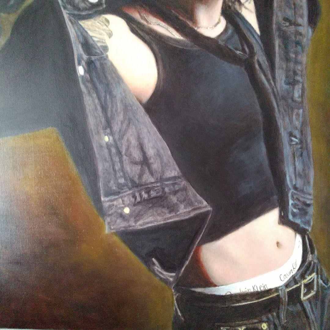 油絵 人物画#1 20号 F20