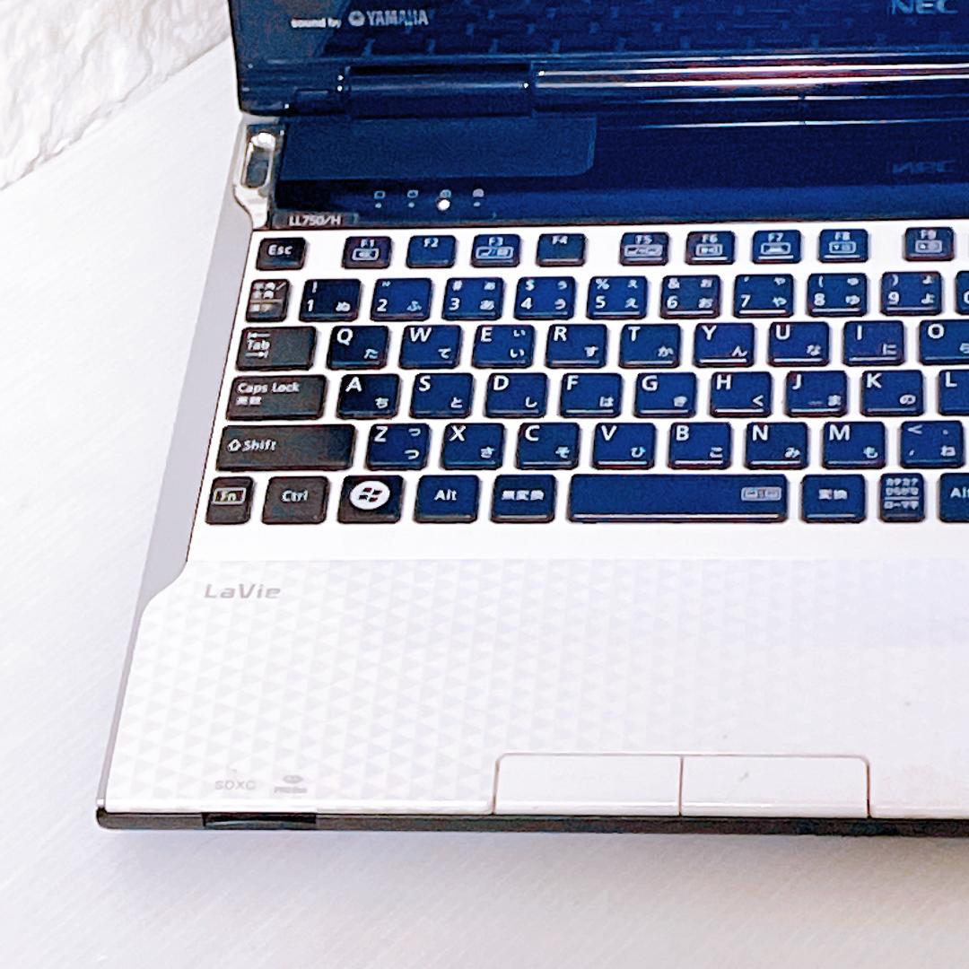 快速SSD i7 ノートパソコン Windows11 8GB NEC ノートPC