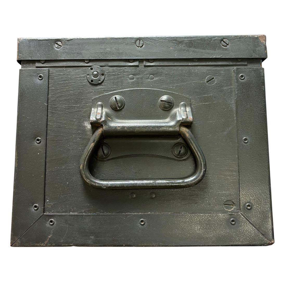 希少 60s 米軍 ミリタリー ウッドボックス ツールボックス アンモボックス