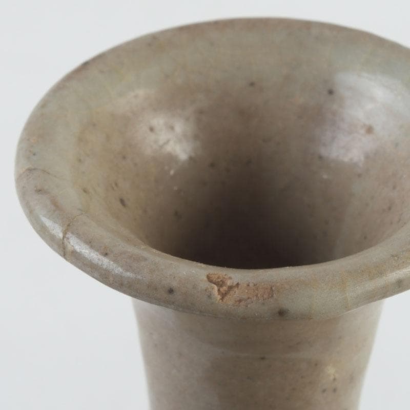 中国美術　磁州窯　鉄絵　魚藻文瓶　V　9366