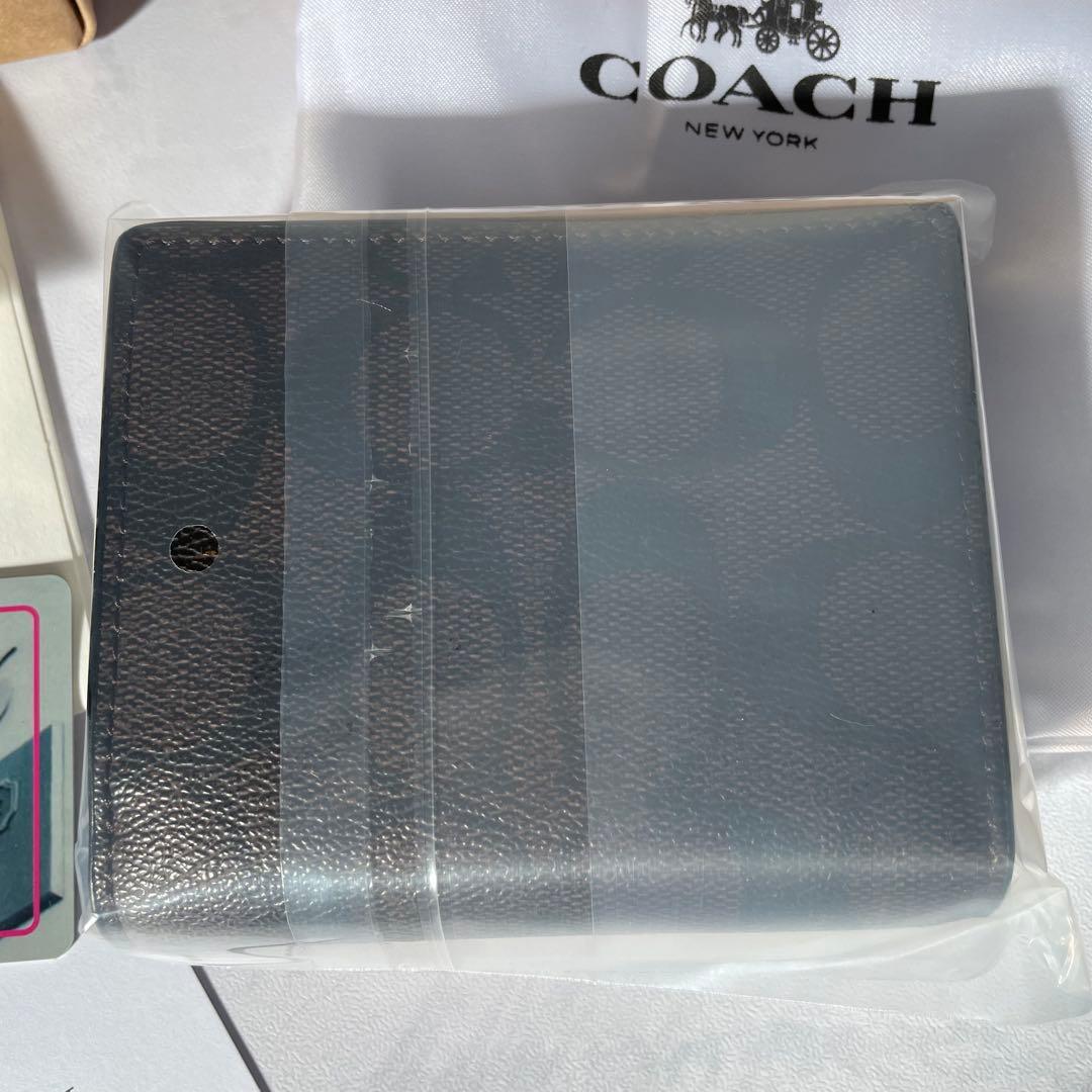 COACH コーチ 二つ折り財布 コンパクト財布 アウトレット品