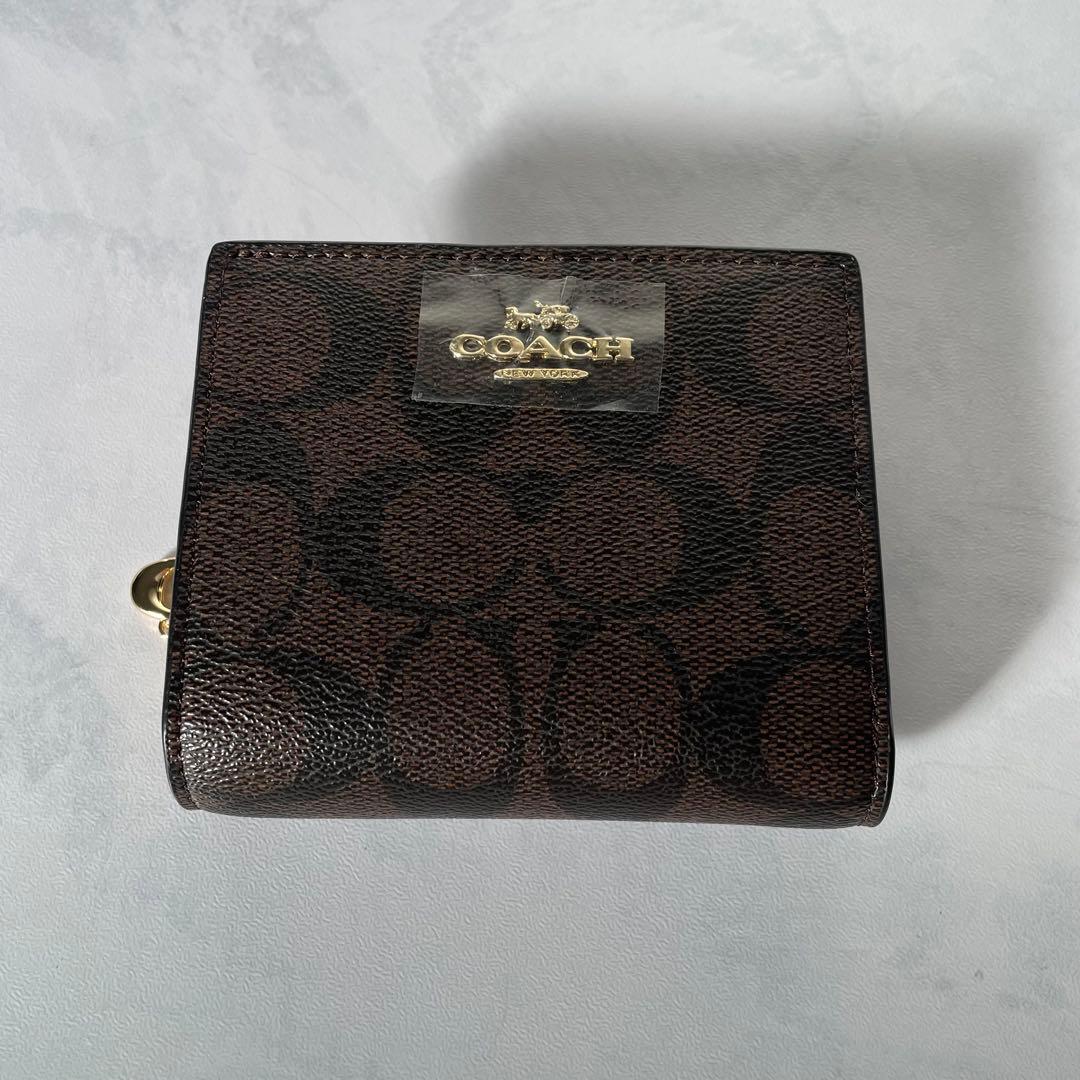 COACH コーチ 二つ折り財布 コンパクト財布 アウトレット品
