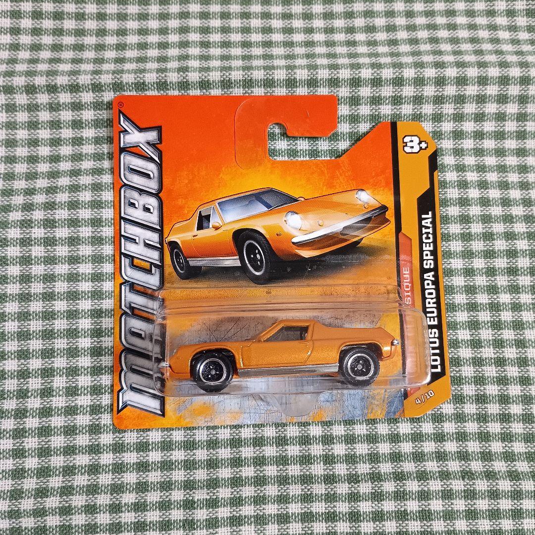 マッチボックス ロータス ヨーロッパ スペシャル オレンジ
