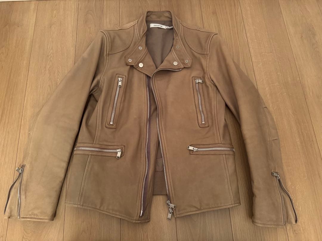 ノンネイティブ ライダースジャケットbiker cow blouson 1