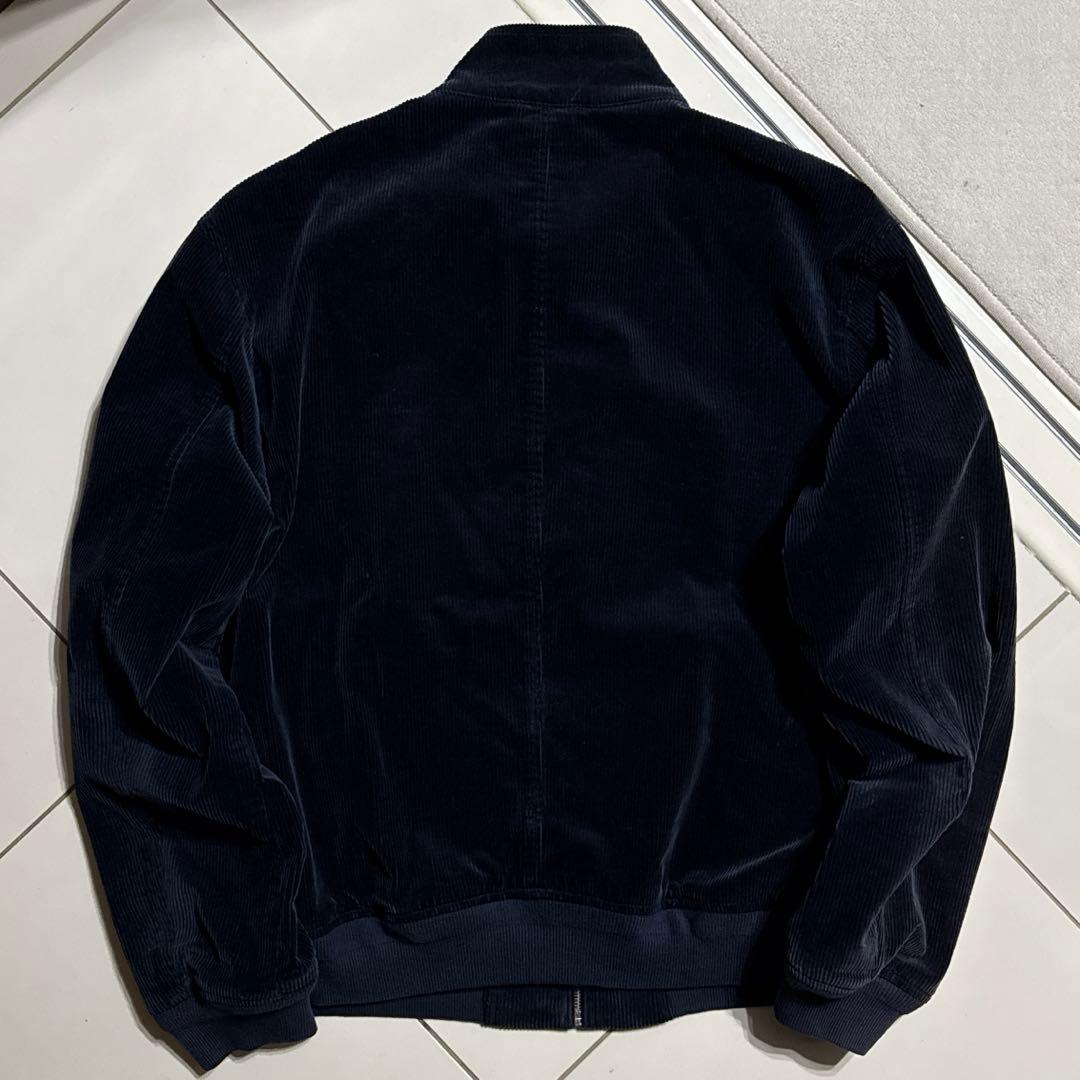 ポロラルフローレン ハリントンジャケット コーデュロイ Mサイズ ネイビー