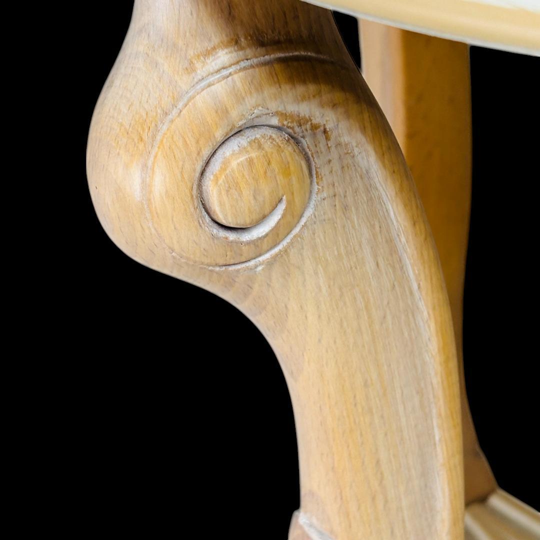 ガリンベルティ社　花台　イタリア製　大理石　サイドテーブル　アンティーク　猫脚