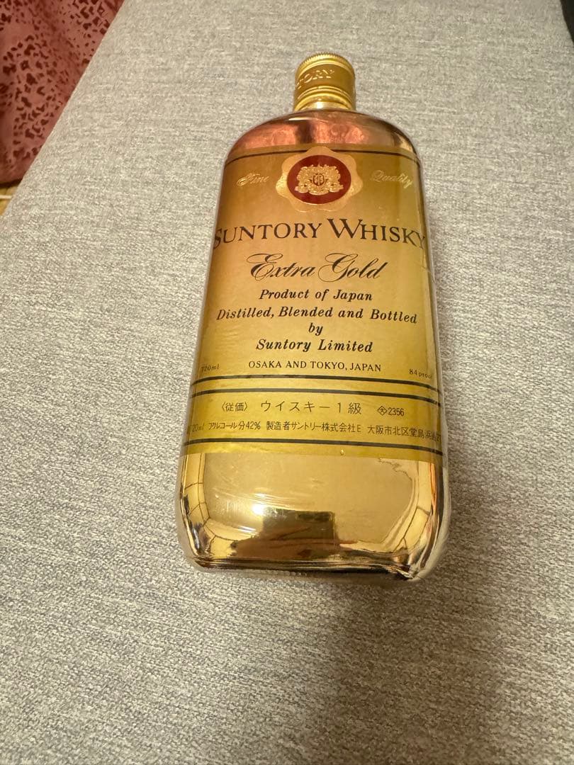 ゴールドボトル　サントリーウイスキー エクストラゴールド 42度 720ml