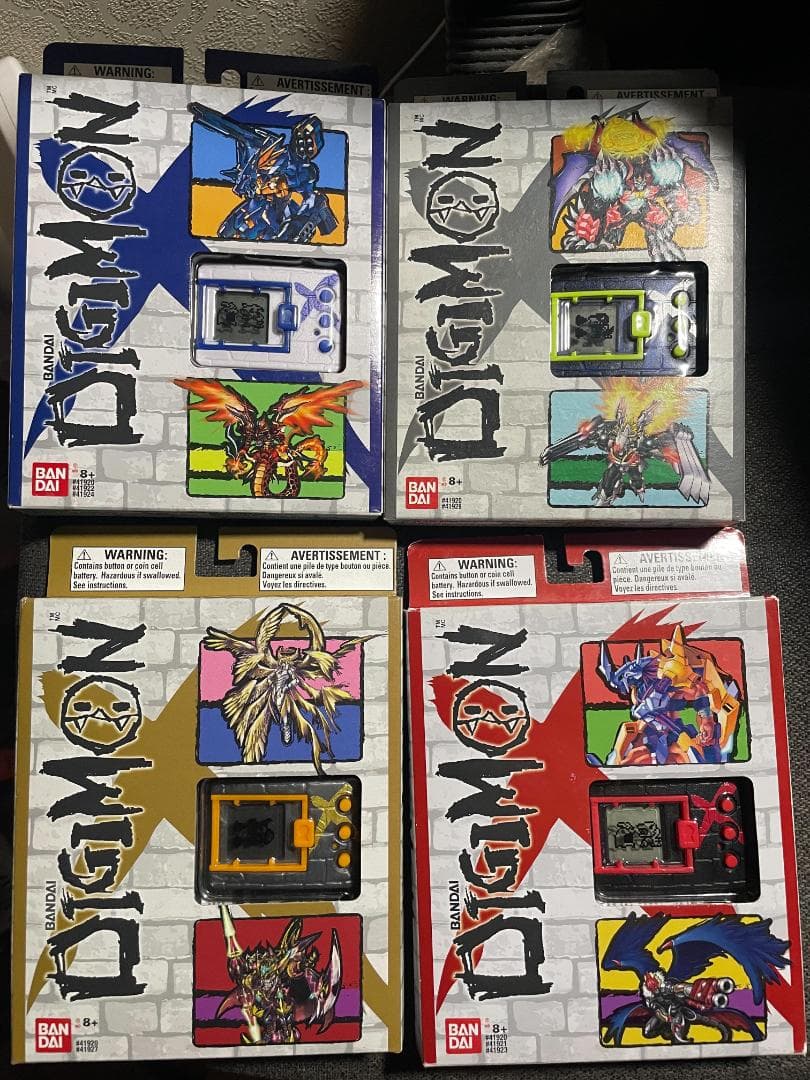 海外版 デジタルモンスターX　4種