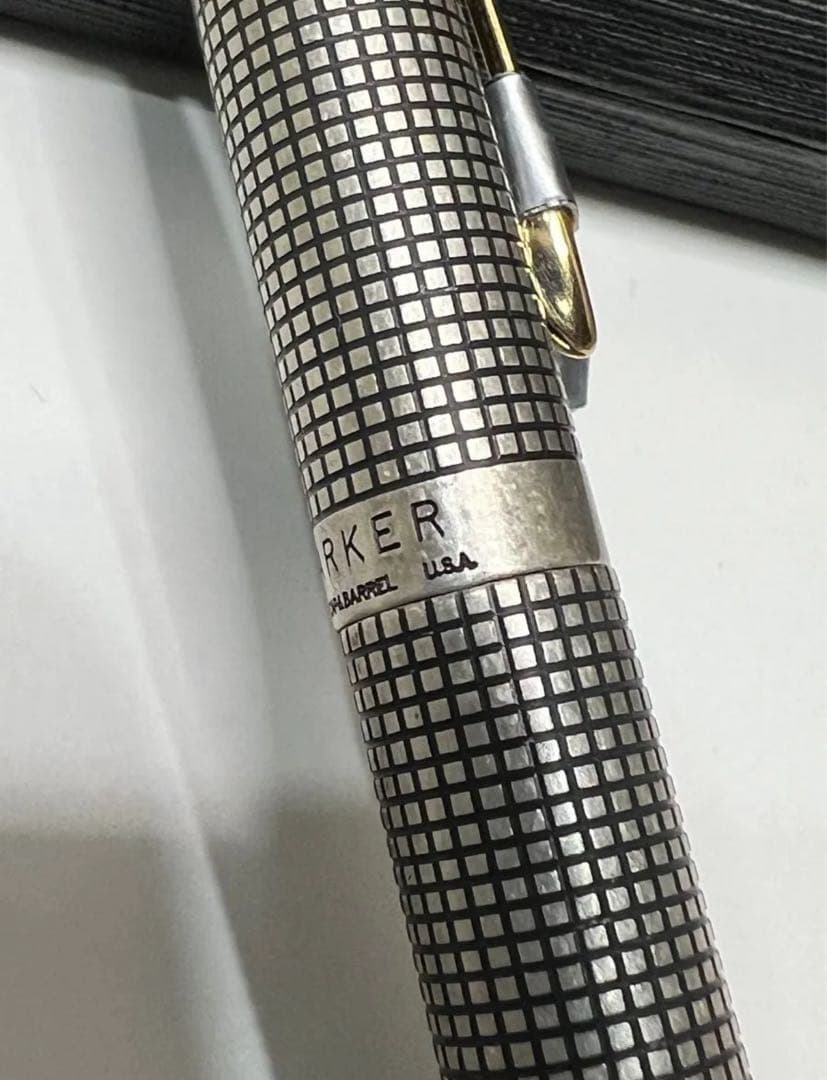 Parker 75 万年筆 スターリングシルバー