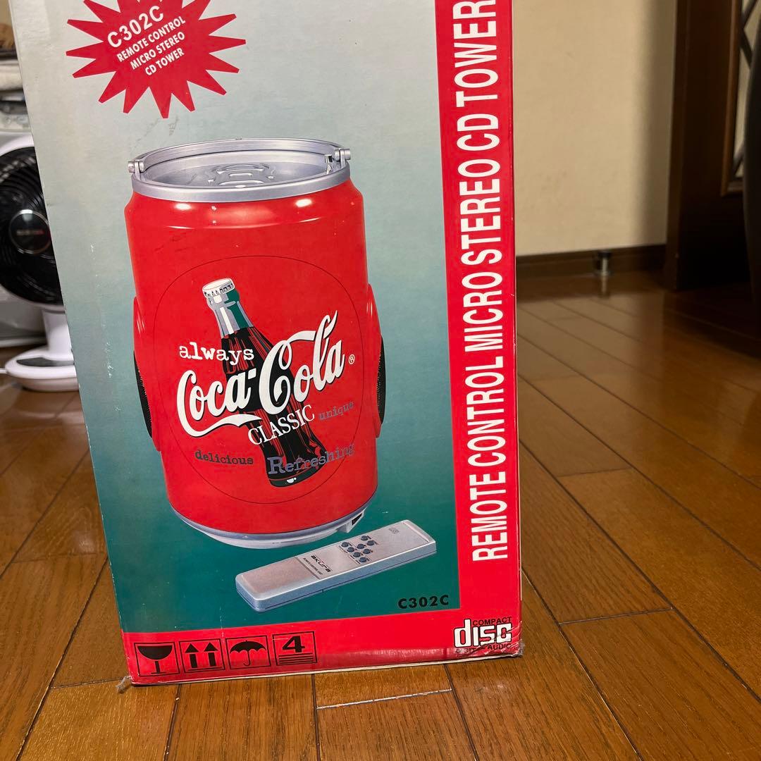 コカコーラ缶型　CD カセット　RADIO