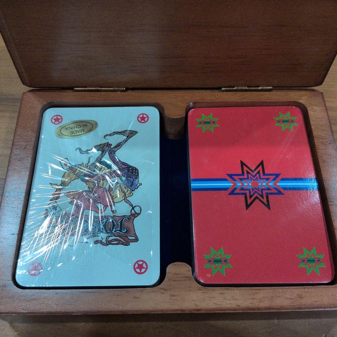 最終値下げします未使用　ペンドルトン プレイングカード（木製ボックス入り