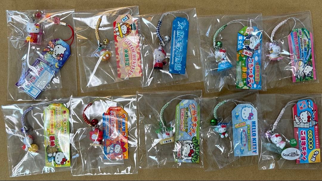 【レア】 ご当地キティ 根付け ファスナーマスコット その他まとめ売り 71点