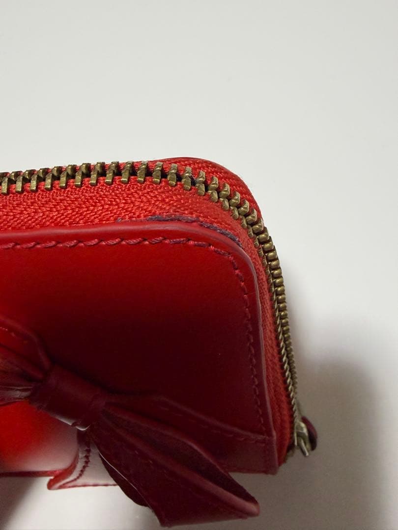 ウォレットコムデギャルソン　リボン　財布