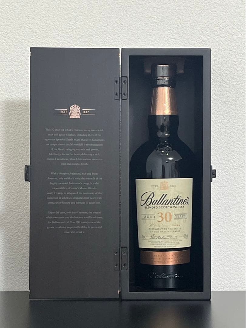 Ballantine's 30年スコッチウイスキー750ml ギフトボックス入り
