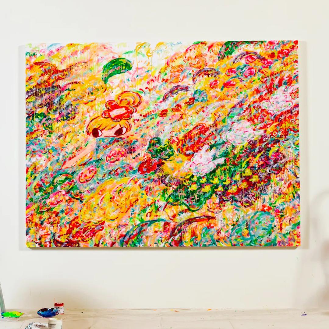 ロッカクアヤコ 『Untitled』 版画 シルクスクリーン