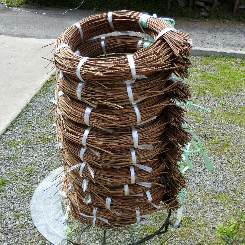 coco crochet　青森岩木山採取　あけび蔓　150cm～ 10kg