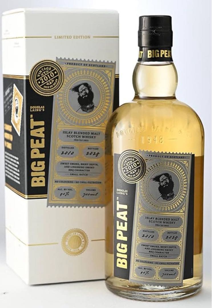 LB　ビッグ ピート 2010 アイラフェス 2025 ボウモア15年