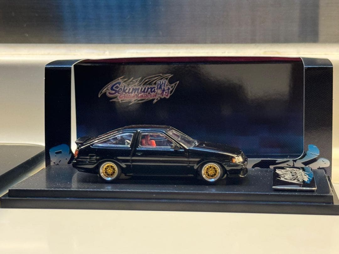 1/64 TRD 風 トヨタAE86 Levin 改 Work EQUIP 03