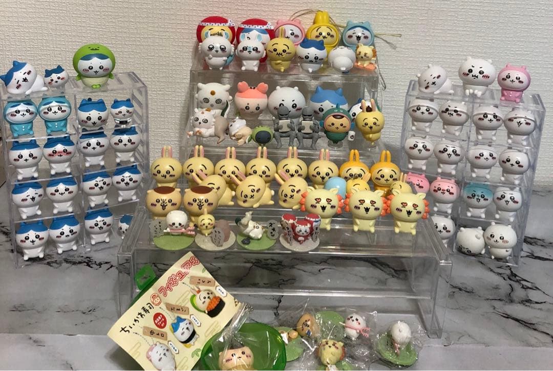88点　ちいかわ ガチャ　フィギュア　大量　まとめ売り