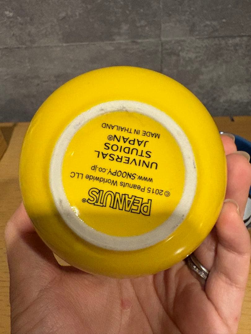 【新品　稀少】USJ 限定品 スヌーピー　オラフ 湯呑み コップ