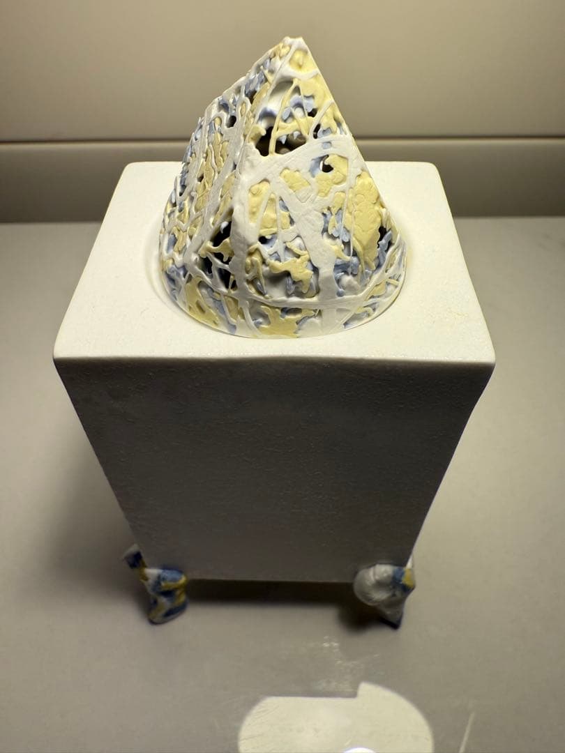 長江重和（NAGAE Shigekazu）作　香炉「かたち香る」 共箱・栞付き