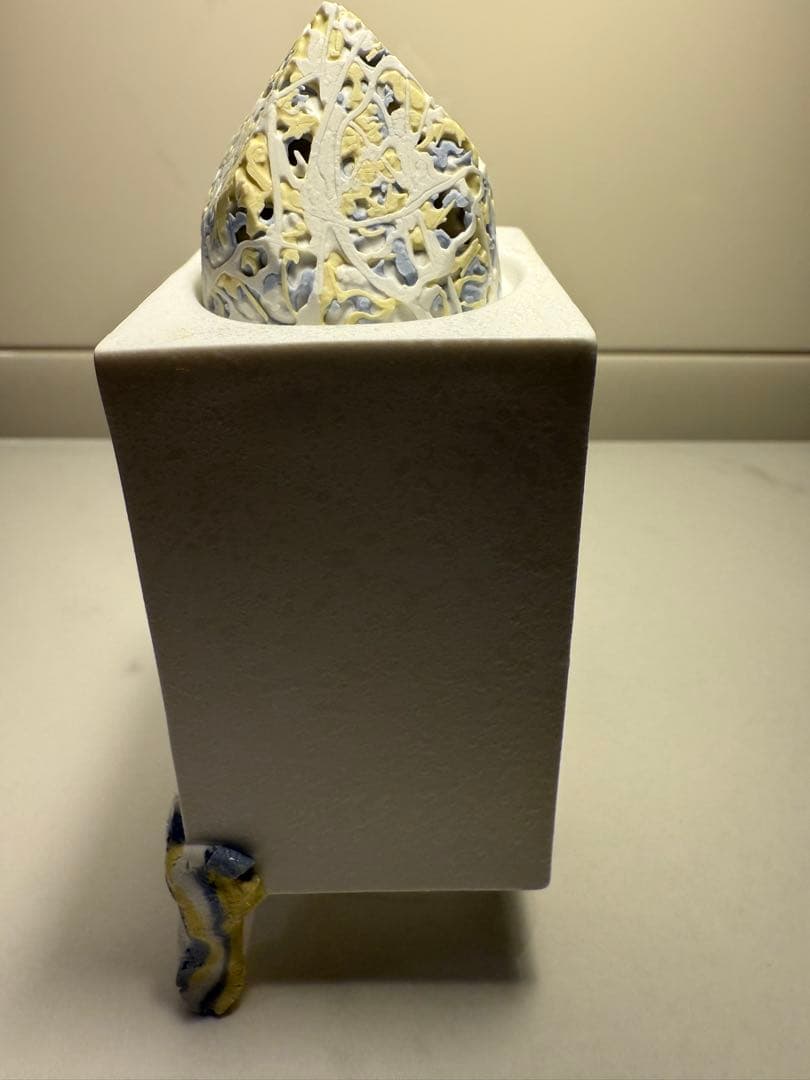 長江重和（NAGAE Shigekazu）作　香炉「かたち香る」 共箱・栞付き