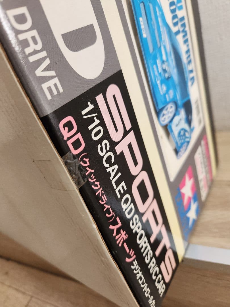 未開封動作未確認クイックドライブスポーツ1/10スバルインプレッサWRCラジコン