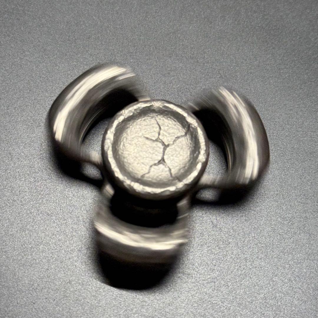 SS製→手作業　ハンドスピナー　フィジェットトイ　EDC 美品