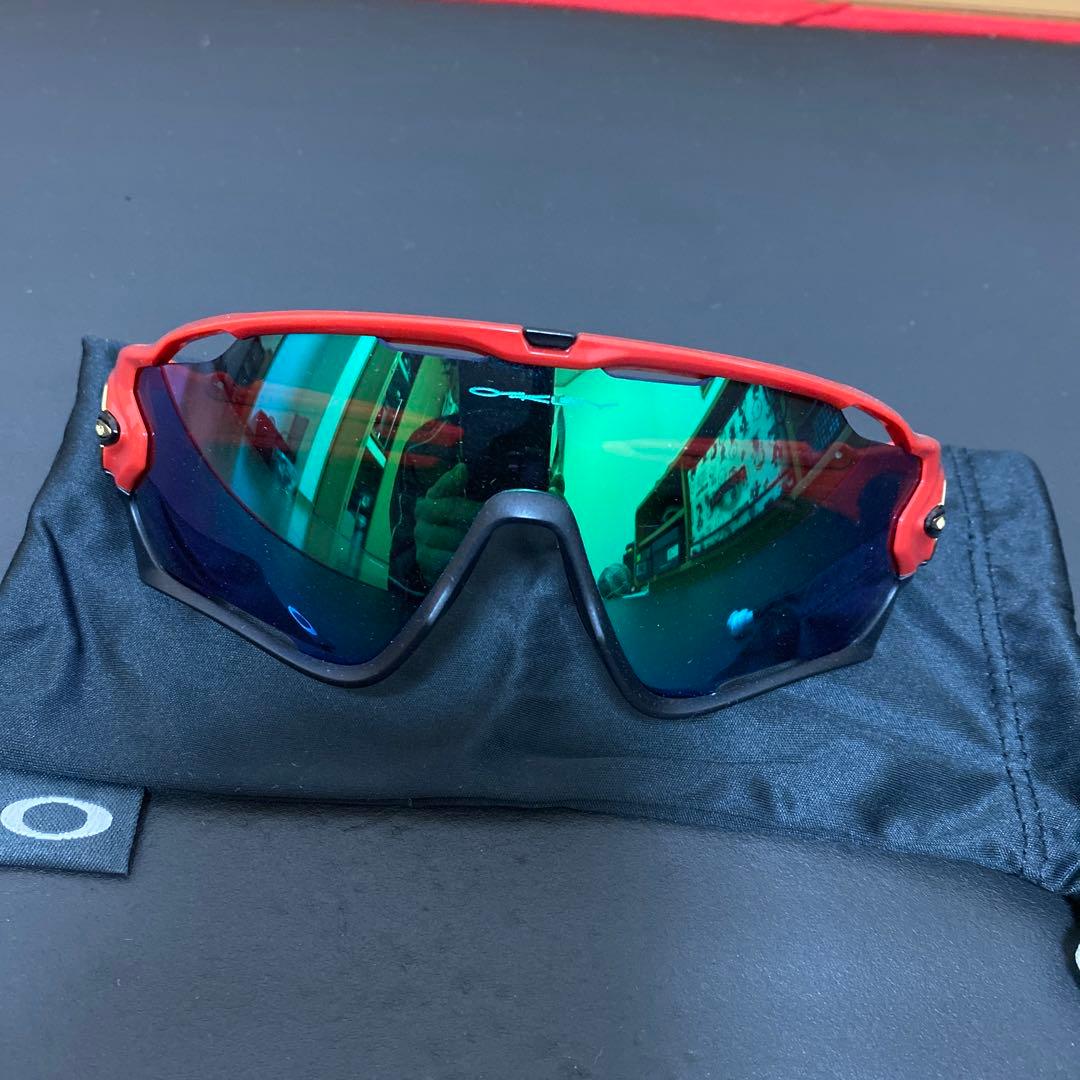 オークリー　ジョウブレイカー　カスタム　美品　野球　サイクリング