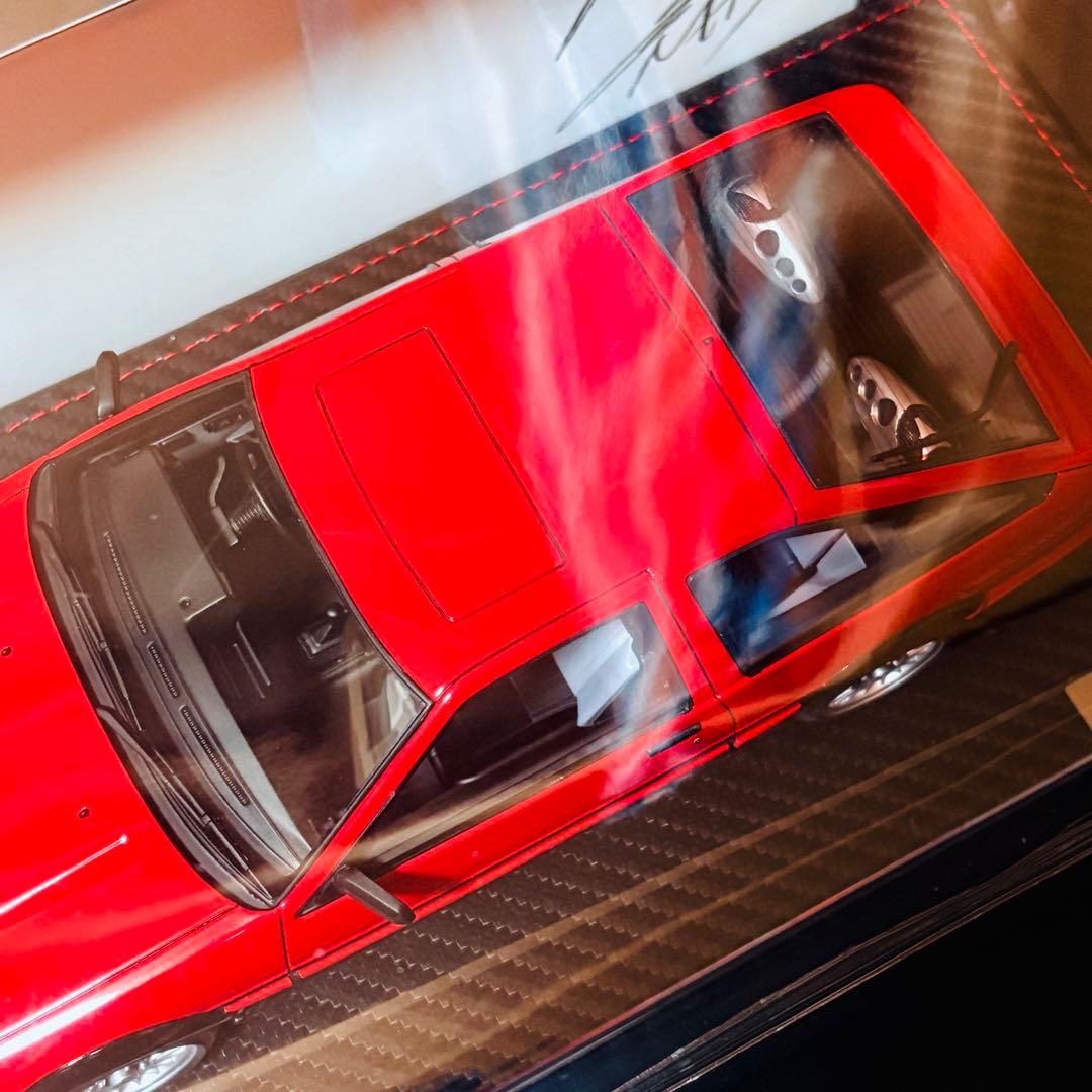 60台限定 1/18 イグニッションモデル トヨタ AE86 織戸学 フィギュア