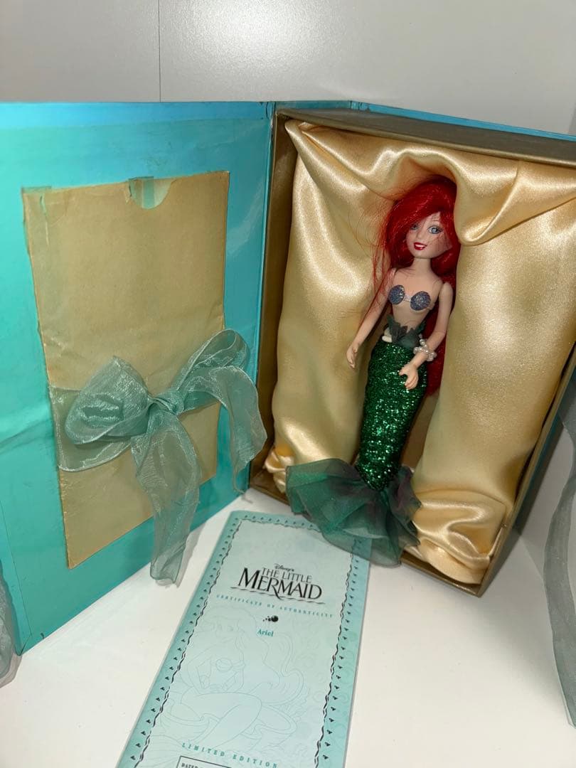 【レア】リトルマーメイド磁器製アリエルのアンティークドール＊