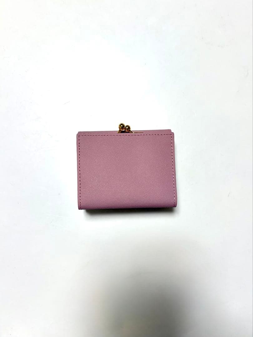 【paul smith（ポールスミス）】ラブレター ピンク 三つ折り財布 がま口